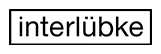 Logo der Marke Interlübke