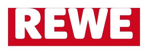 Logo der Marke Rewe
