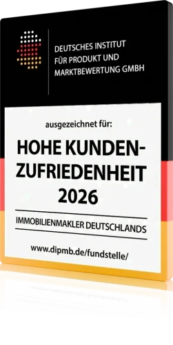 Gütesiegel Hohe Kundenzufriedenheit — Immobilienmakler